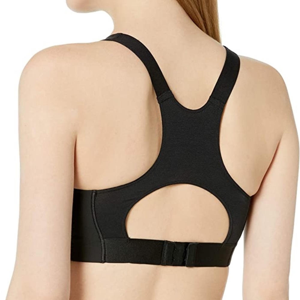 Adidas ultimate sports bra athletic gym yoga workout black small activewear new - Picture 5 of 10